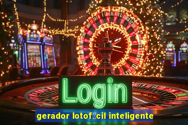 gerador lotof谩cil inteligente